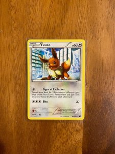 Eevee 90/116 2013 Common Pokemon Trading Card Game TCG