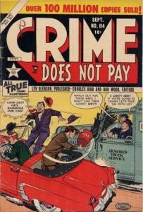 Crime Does Not Pay #114, VG+ (Stock photo)