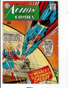 Action Comics # 367 VG/FN DC Silver Age Comic Book Superman Supergirl Speed JL1