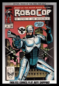 RoboCop #4 Direct Edition (1990) 1st App in Marvel Universe! / EBI#3