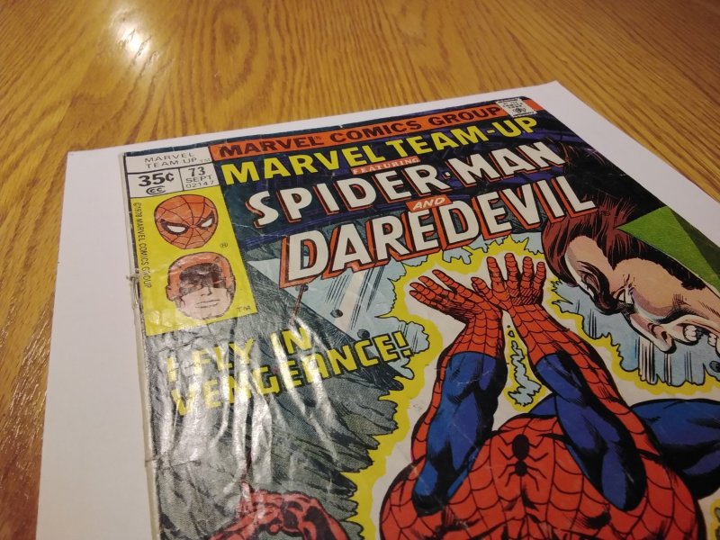 Marvel Team-Up #73 (1978) Spider-Man Daredevil