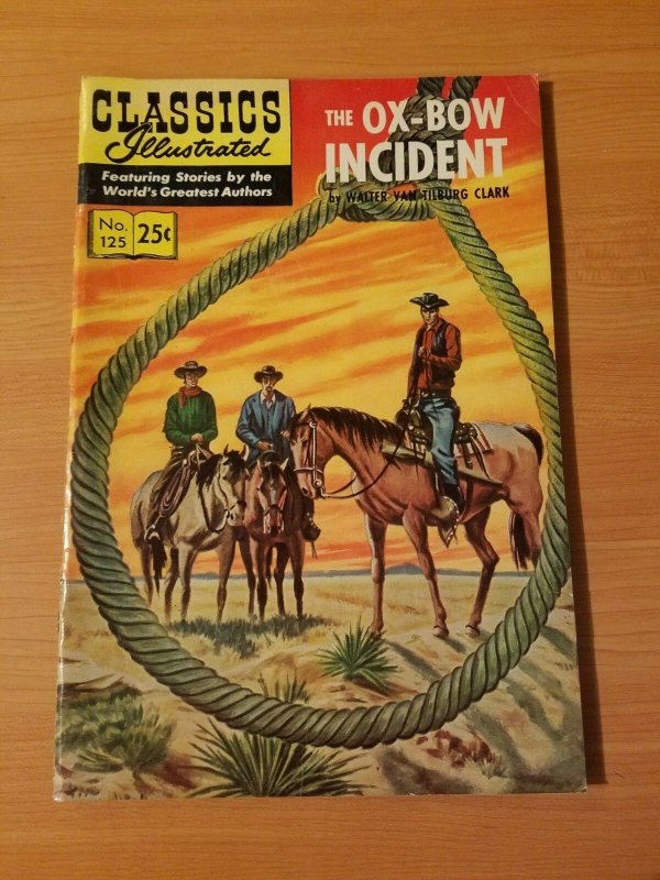 Classics Illustrated #125 - The Ox-Bow Incident ~ VERY FINE VF ~ 1969 HRN 169