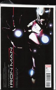 Invincible Iron Man #25 Aoki Cover (2010) Iron Man