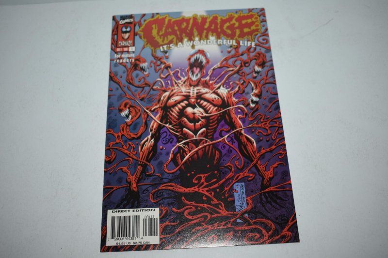 Carnage: It's a Wonderful Life #1 (1996) NM 9.4 Comic Book