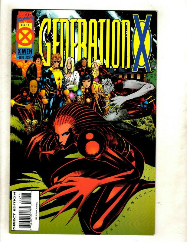 12 Generation X Marvel Comic Books # 1 2 3 4 5 6 7 8 9 10 11 12 X-Men EK2