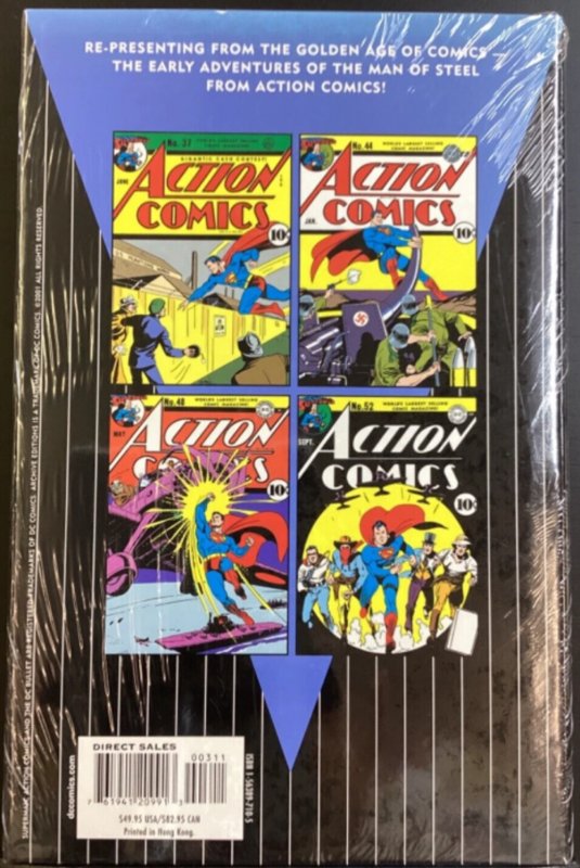 DC Archive Editions Hardcover - Superman: The Action Comics Volume 03