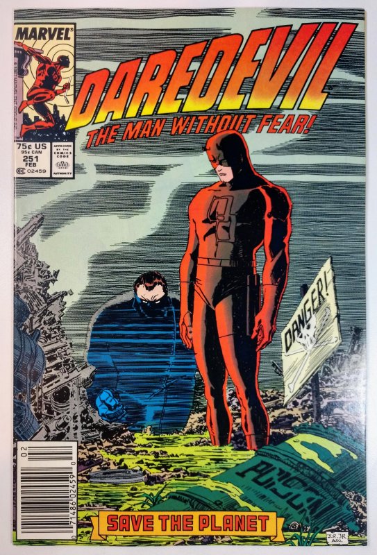 Daredevil #251 (8.0, 1988) NEWSSTAND