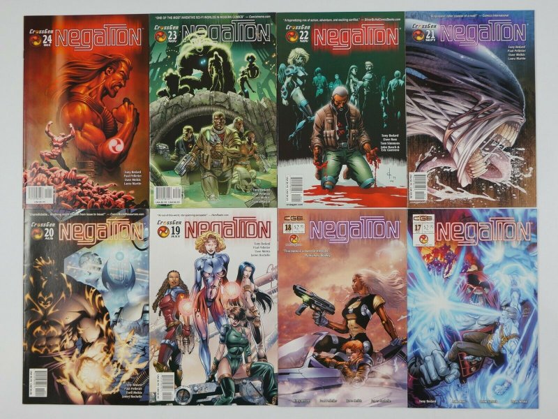 Negation #1-27 VF/NM complete series + prequel + lawbringer + war #1-2 mark waid