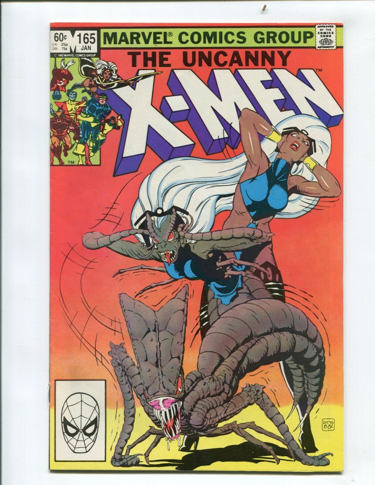 Uncanny X-Men #165 (8.0) Storm!! Brood!! Paul Smith!! 1983 International  Comic Books, Planeta DeAgostini, Superhero HipComic