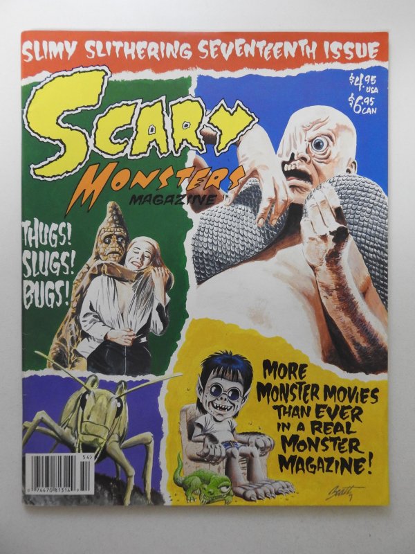 Scary Monsters Magazine #17  Vintage Monsters and Creatures! VF- Condition!