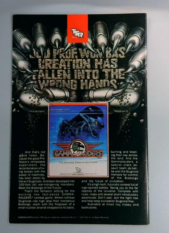 Action Comics #595, VF+ 1st Silver Banshee, DC Comics, 1987 JR1