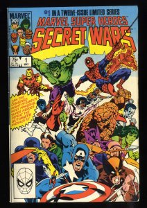 Marvel Super-Heroes Secret Wars #1 FN- 5.5