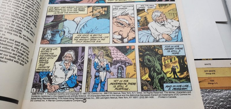 AMETHYST #1 The Legend Reborn (1987) Comic Book DC Comics WP HTF NM/MT