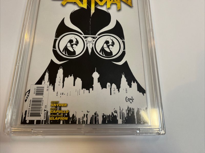 Batman (2012) # 4 (CBCS 9.O WP) Retailer Incentive B&W Variant 1:200