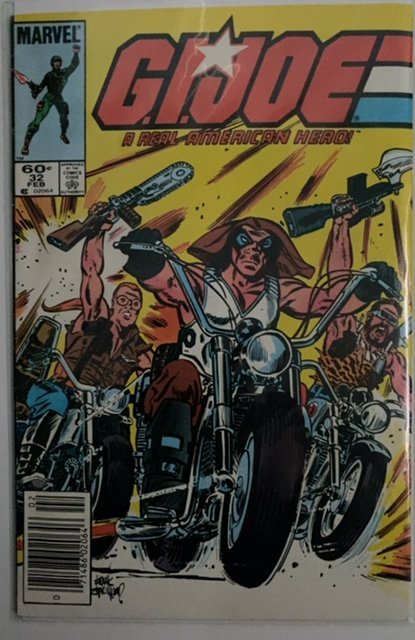 G.I. Joe: A Real American Hero #32 (1985) G.I. Joe 