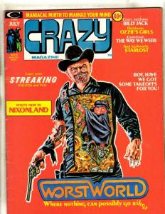 Crazy Magazine # 5 VG/FN Curtis Marvel Comic Book Group Shaft TV Misguide JK1