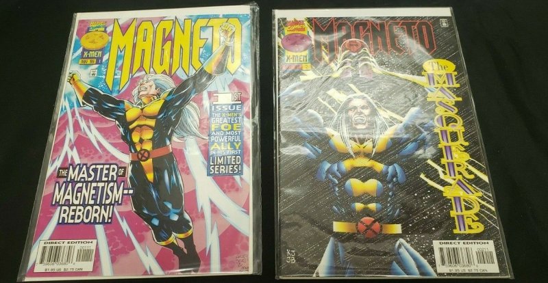 MAGNETO 4PC (VF/NM) ISSUE #1-4 FIRST LIMITED SERIES, A NEW BEGINNING 96-97