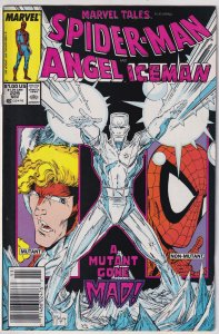 Marvel Tales #229 (1989) Iceman McFarlane Cover! NEWSSTAND!