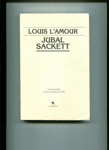 JUBAL SACKETT JUNE 1988-LOUIS L'AMOUR-UNCORRECTED PROOFS-VF