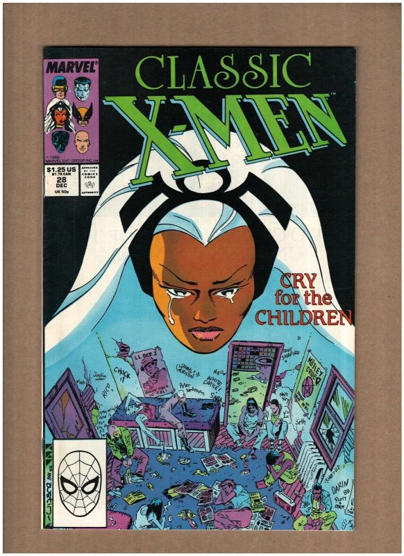 Classic X-Men #28 Marvel Comics 1988 Claremont John Byrne VF+ 8.5