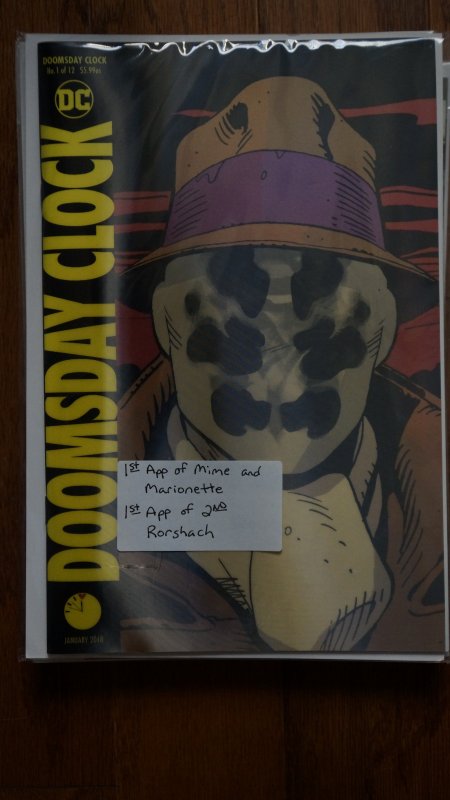 Doomsday Clock (2018) No. 1 Lenticular Cover