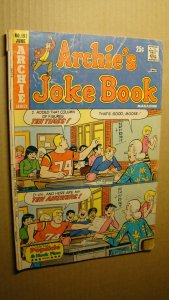 ARCHIE'S JOKE BOOK 197 REGGIE MOOSE JUGHEAD VERONICA