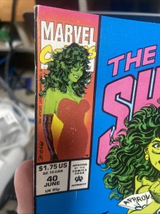 The Sensational She-Hulk #40 (1989) Marvel Comics CONTROVERSIAL ISSUE