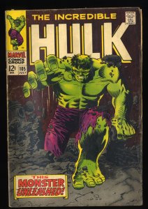 Incredible Hulk #105 VG- 3.5 1st Appearance Missing Link!