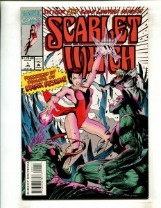 SCARLET WITCH #1 (9.0) POSSESSED BY DEMONS OF DARK DESIGN!! 1993