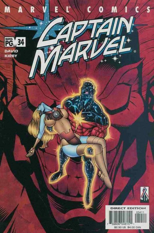 CAPTAIN MARVEL (1999 MARVEL) #34 NM- AGSMV3