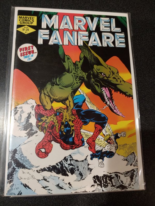 MARVEL FANFARE #1 HIGH GRADE