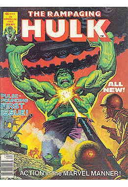 Rampaging Hulk (Magazine) #1 FN ; Marvel |