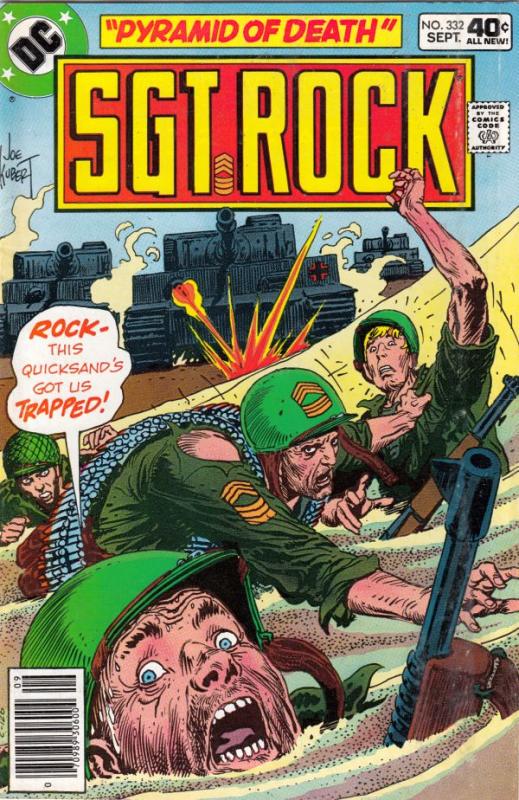 Sgt. Rock #332 (Sep-79) VF/NM High-Grade Sgt. Rock, Easy Co.