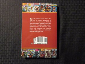 2010 IRON MAN Official Index of Marvel Universe SC VF 8.0 1st Printing 316 pgs