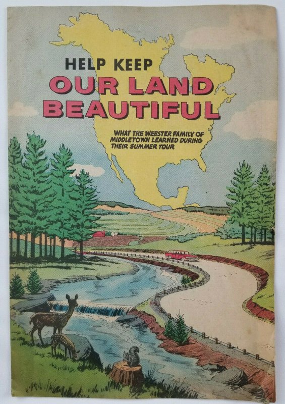 Help Keep Our Land Beautiful Regional Promo Comic 1961 VG/VG+ Silver Age