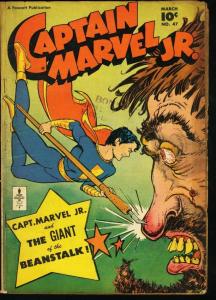 CAPTAIN MARVEL  JR. #47-1947-FAWCETT VG