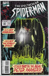 Spectacular Spider-Man   vol. 1   #222 VF (Players & Pawns 1)