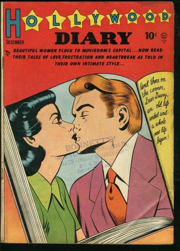 HOLLYWOOD DIARY #1-1949-GOLDEN AGE ROMANCE VG