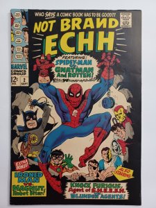Not Brand ECHH #2- parody - Batman - Spider-man - 1968 - FN