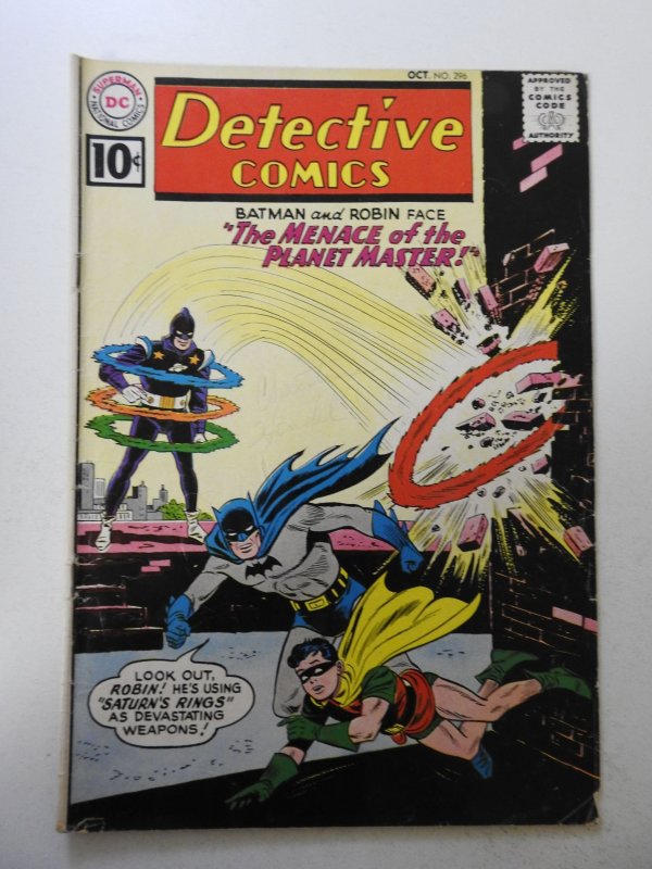 Detective Comics #296 (1961) VG Condition pencil fc and 1st page, ink bc