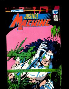 Lot of 11 Comics Justice Machine #9 13 14 15 16 17 18 20, Elementals #1 2 3 JF20