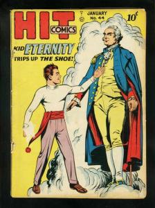 Hit Comics #44 1947- KID ETERNITY-George Washington- G