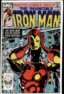 Iron Man #170 (1983) Iron Man