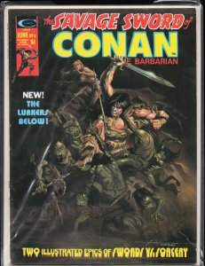 The Savage Sword of Conan #6 (1975) Conan