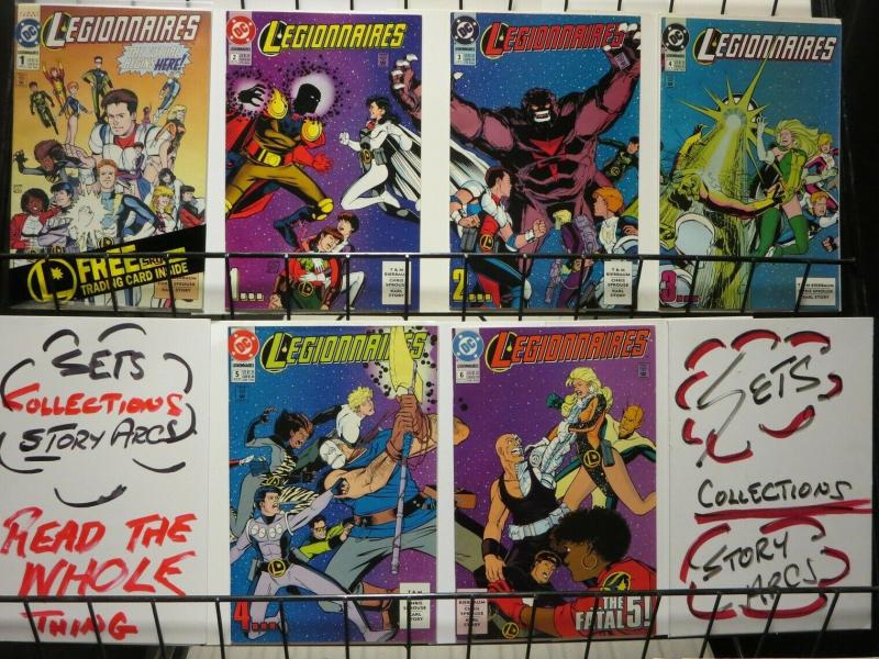 LEGIONNAIRES (1993) 1-6 FATAL 5 story arc