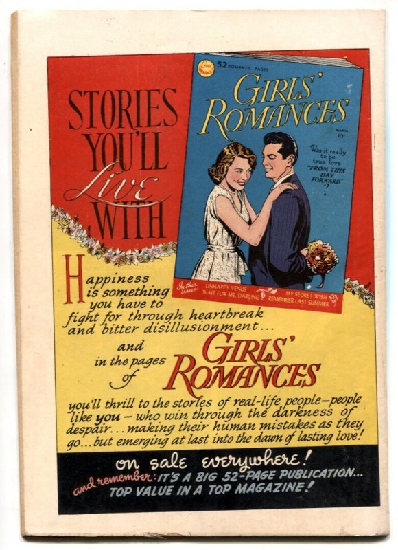 Girls' Love Stories #4 - 1950 - DC - FN - comic book