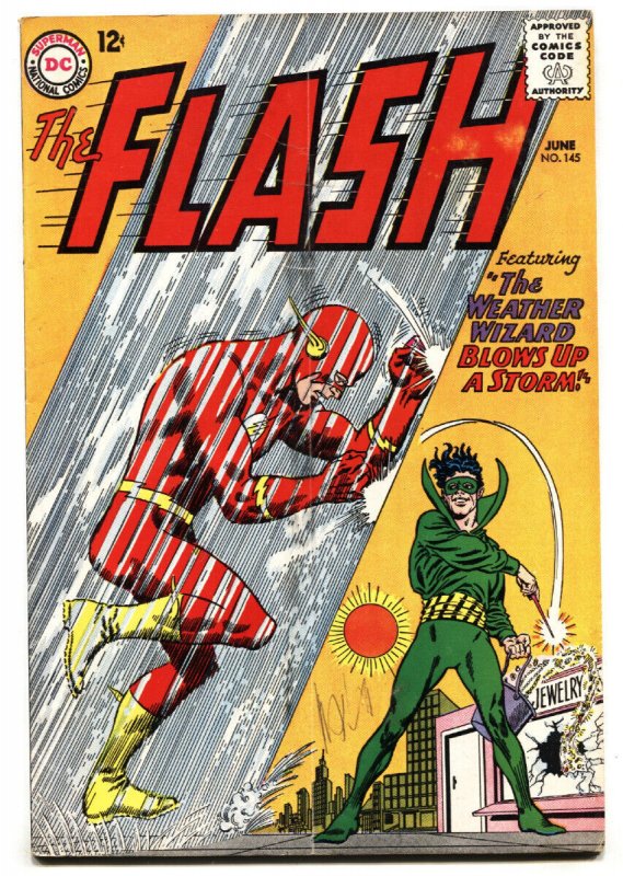 THE FLASH  #145-1963-DC-Silver-Age comic book