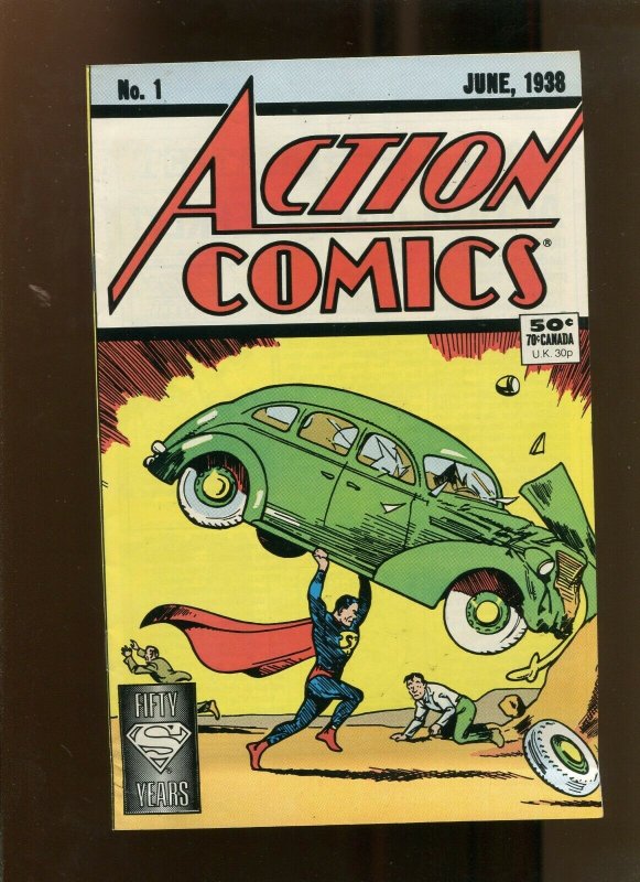 ACTION COMICS #1 (7.5) REPRINT!! 1988