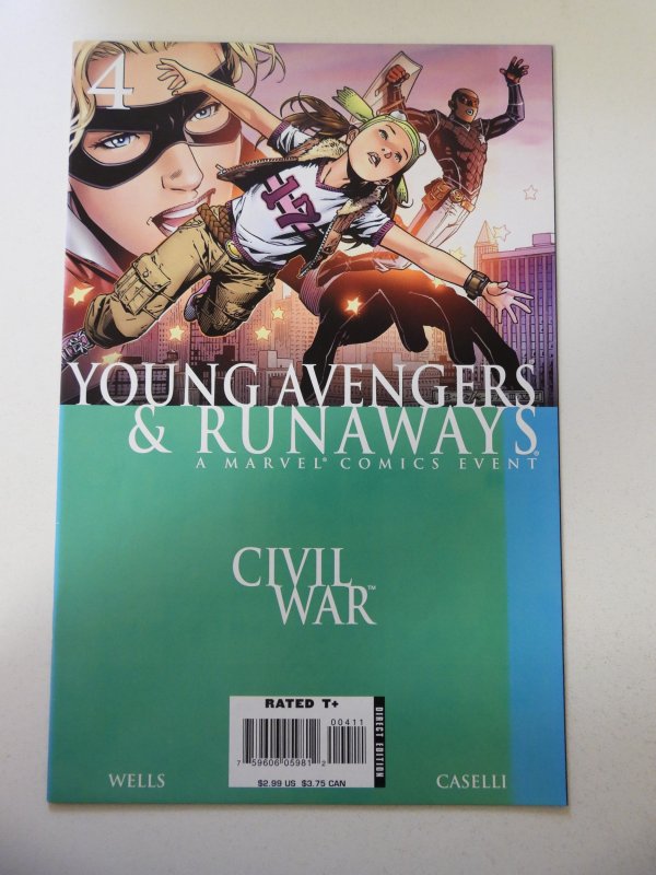 Civil War: Young Avengers & Runaways #4 (2006) FN Condition