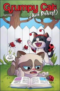 Grumpy Cat & Pokey 1-B Agnes Garbowska Cover VF/NM
